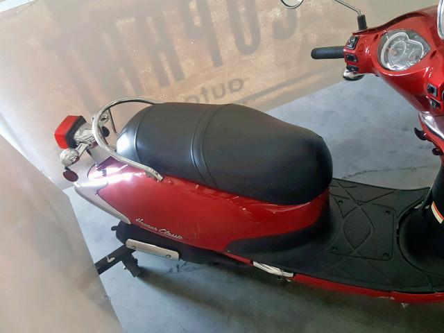 RFGBS1HE8KXAW0918 - 2019 LANCIA SCOOTER RED photo 6