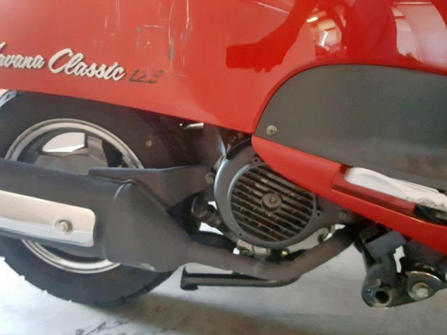 RFGBS1HE8KXAW0918 - 2019 LANCIA SCOOTER RED photo 7