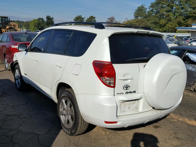 JTMZK31V985022316 - 2008 TOYOTA RAV4 LIMIT WHITE photo 3