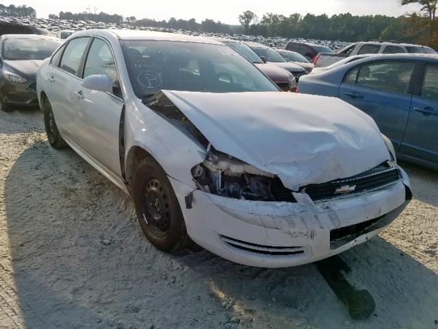 2G1WS57M691187474 - 2009 CHEVROLET IMPALA POL WHITE photo 1