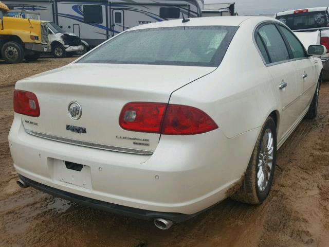 1G4HF57968U187814 - 2008 BUICK LUCERNE SU WHITE photo 4