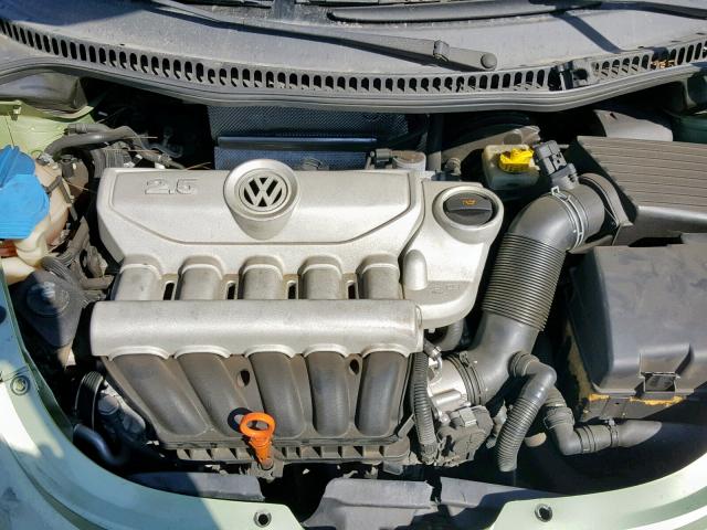 3VWPG31C76M408437 - 2006 VOLKSWAGEN NEW BEETLE 绿色 照片 7