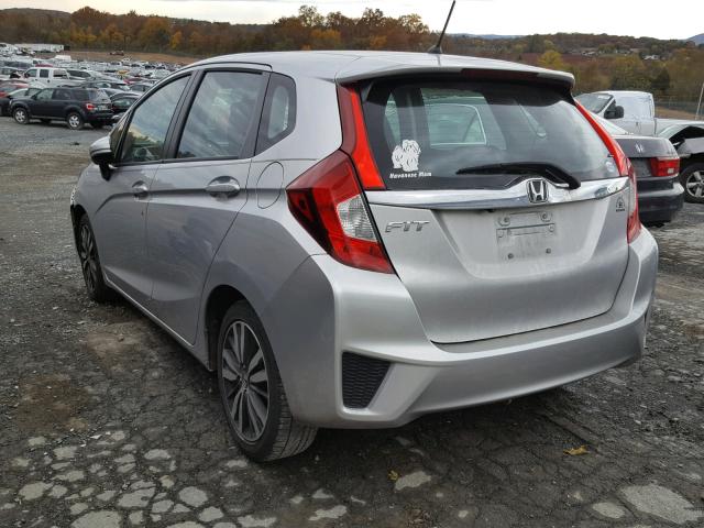 3HGGK5H82FM724344 - 2015 HONDA FIT EX SILVER photo 3