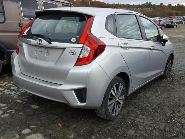 3HGGK5H82FM724344 - 2015 HONDA FIT EX SILVER photo 4