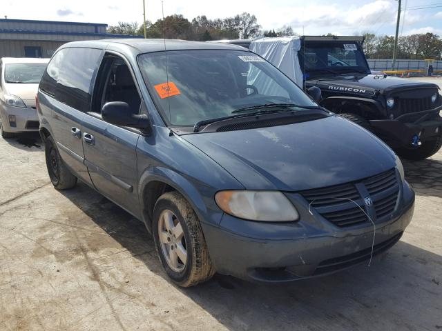 1D4GP45R35B405521 - 2005 DODGE CARAVAN SX GRAY photo 1