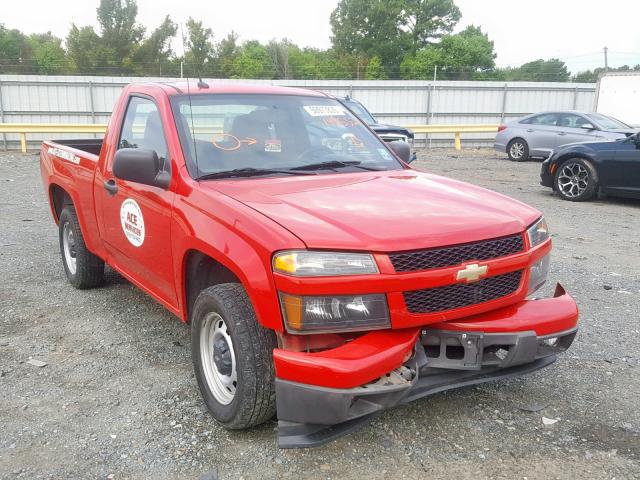 1GCCSBF92C8144552 - 2012 CHEVROLET COLORADO RED photo 1