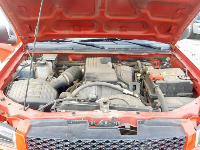 1GCCSBF92C8144552 - 2012 CHEVROLET COLORADO RED photo 7