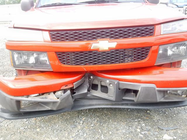 1GCCSBF92C8144552 - 2012 CHEVROLET COLORADO RED photo 9