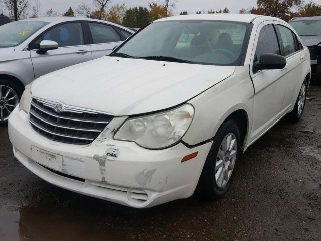 1C3LC46RX8N218452 - 2008 CHRYSLER SEBRING LX WHITE photo 2