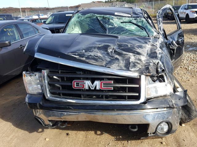 1GTEK19J87Z578130 - 2007 GMC NEW SIERRA BLACK photo 7