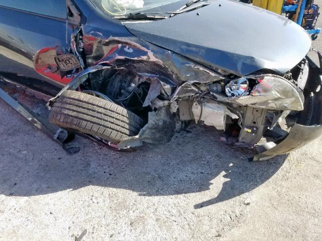 JTKDE177750020435 - 2005 TOYOTA SCION TC შავი ფოტო 9