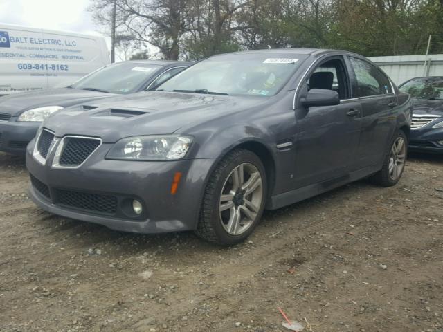 6G2ER57729L190768 - 2009 PONTIAC G8 GRAY photo 2