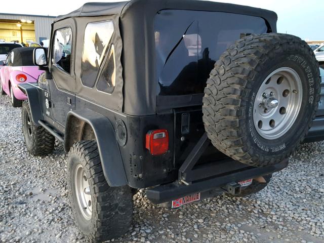 1J4FA39SX5P305804 - 2005 JEEP WRANGLER X BLACK photo 3