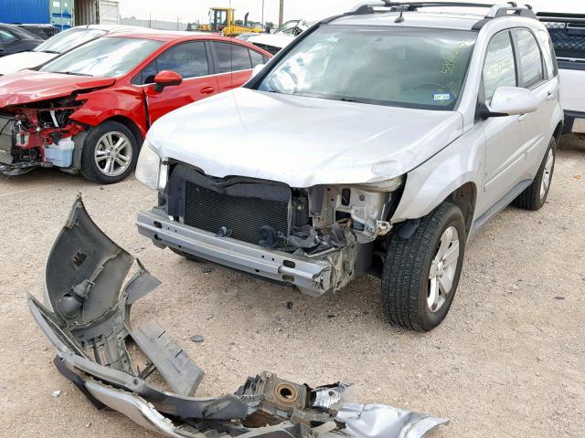 2CKDL63F666086483 - 2006 PONTIAC TORRENT SILVER photo 2