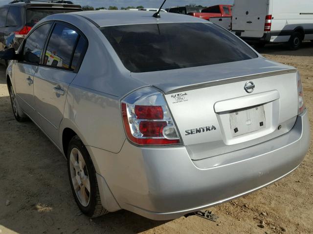 3N1AB61E38L689951 - 2008 NISSAN SENTRA 2.0 SILVER photo 3