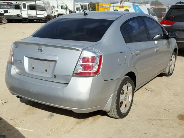 3N1AB61E38L689951 - 2008 NISSAN SENTRA 2.0 SILVER photo 4