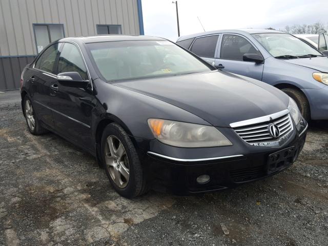 JH4KB16546C005400 - 2006 ACURA RL BLACK photo 1