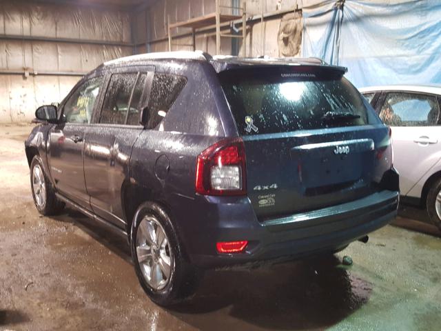 1C4NJDBB4GD521234 - 2016 JEEP COMPASS SP ნაცრისფერი ფოტო 3