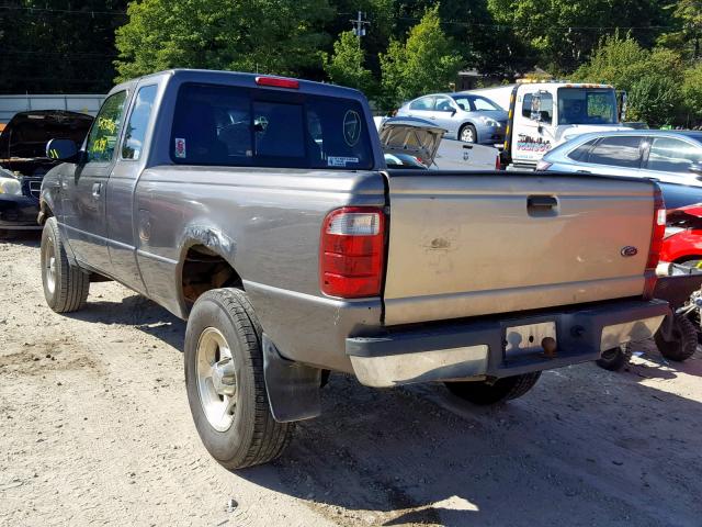 1FTZR15E44PB21733 - 2004 FORD RANGER SUP GRAY photo 3