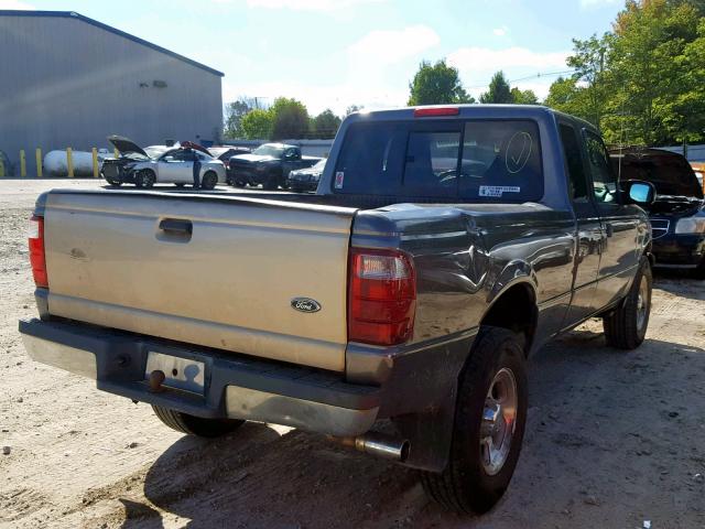 1FTZR15E44PB21733 - 2004 FORD RANGER SUP GRAY photo 4