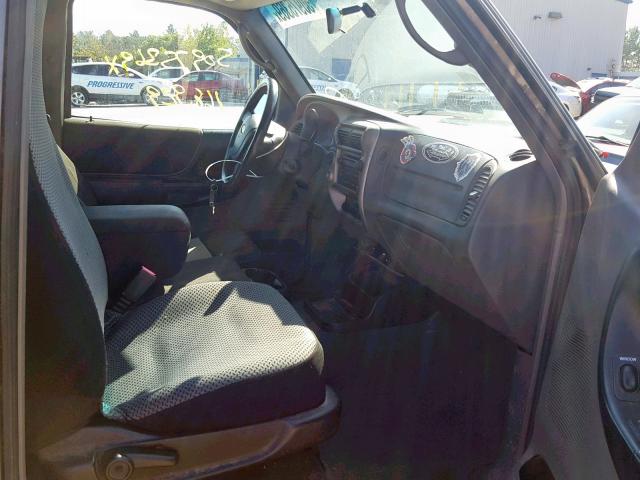 1FTZR15E44PB21733 - 2004 FORD RANGER SUP GRAY photo 5