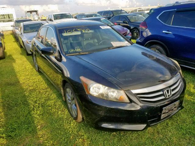 1HGCP2F84BA064252 - 2011 HONDA ACCORD EXL BLACK photo 1