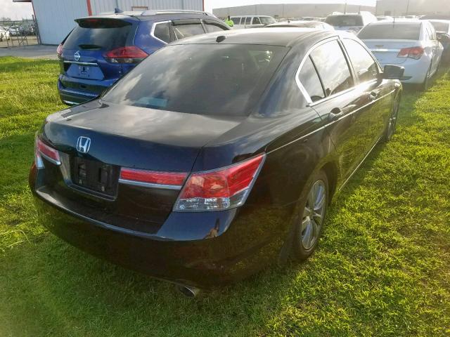 1HGCP2F84BA064252 - 2011 HONDA ACCORD EXL BLACK photo 4