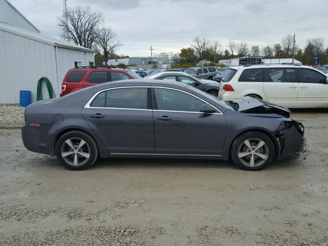 1G1ZC5EU3BF146568 - 2011 CHEVROLET MALIBU 1LT GRAY photo 9