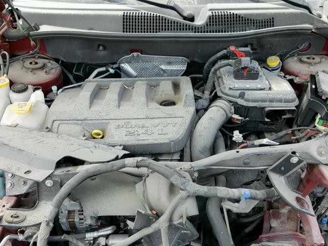 1C4NJCBB1ED694362 - 2014 JEEP COMPASS SP RED photo 7