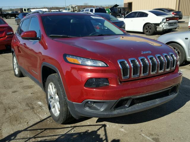 1C4PJLCB6HW549172 - 2017 JEEP CHEROKEE L RED photo 1