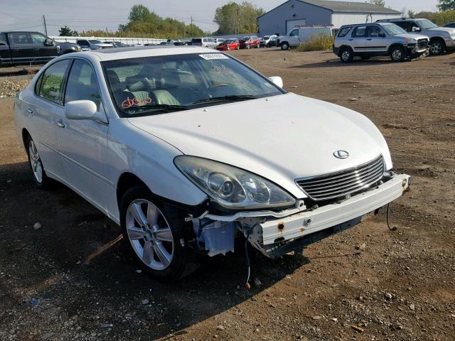 JTHBA30GX55097477 - 2005 LEXUS ES 330 WHITE photo 1