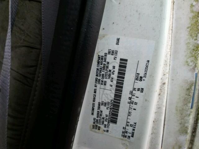 1FDWE35S92HB74575 - 2003 ALML CAMPER WHITE photo 10