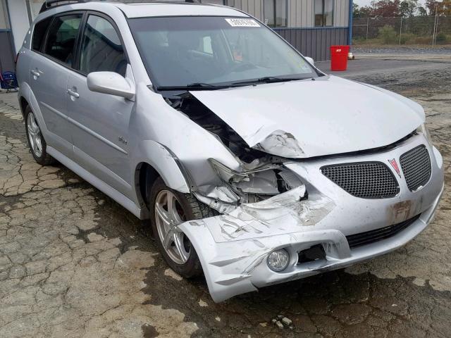 5Y2SL658X7Z436751 - 2007 PONTIAC VIBE SILVER photo 9