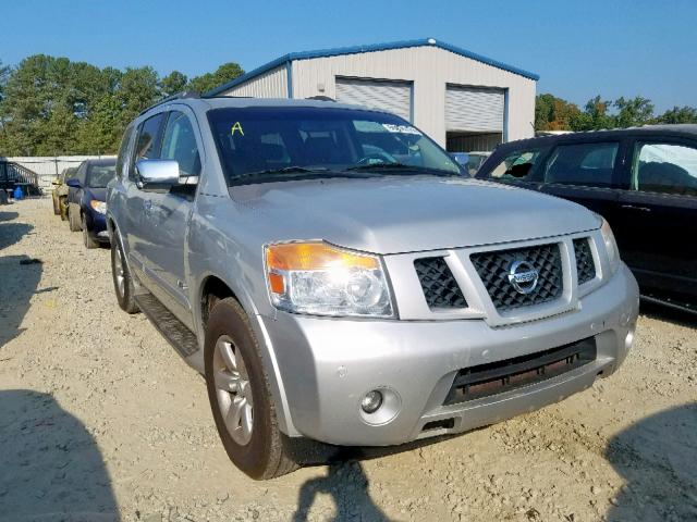 5N1BA08D88N600269 - 2008 NISSAN ARMADA SE SILVER photo 1