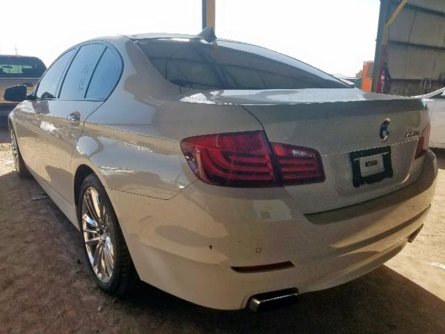 WBAFR9C5XBC758888 - 2011 BMW 550 I WHITE photo 3