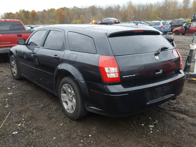 2D4FV48T35H513461 - 2005 DODGE MAGNUM SE BLACK photo 3