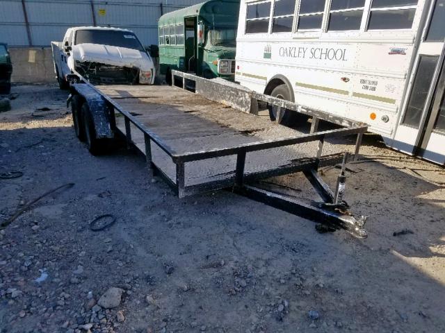 4HXSU162XXC008661 - 1999 UTILITY TRAILER BLACK photo 1