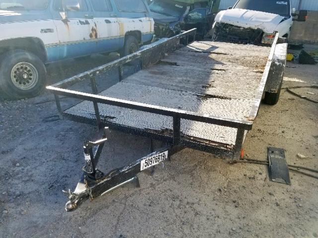 4HXSU162XXC008661 - 1999 UTILITY TRAILER BLACK photo 2