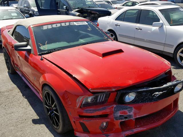 1ZVFT85H755202985 - 2005 FORD MUSTANG GT RED photo 1