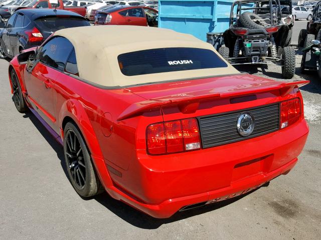 1ZVFT85H755202985 - 2005 FORD MUSTANG GT RED photo 3