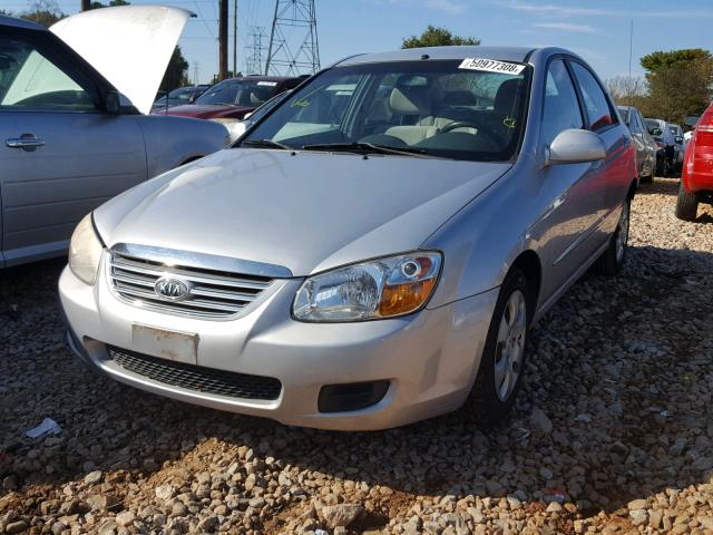 KNAFE121675459003 - 2007 KIA SPECTRA EX SILVER photo 2