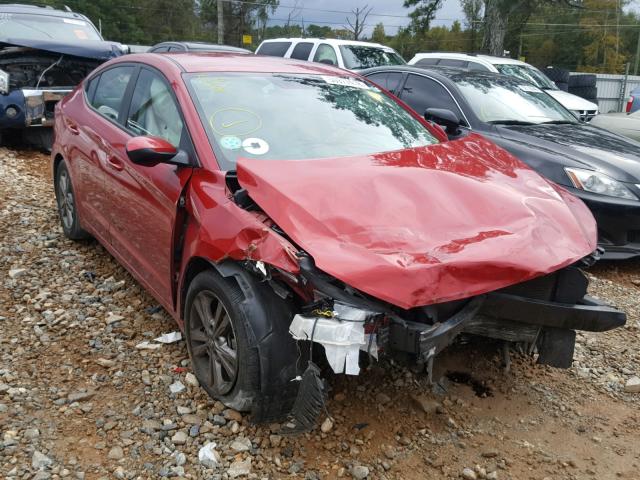 5NPD84LF1HH059414 - 2017 HYUNDAI ELANTRA RED photo 1