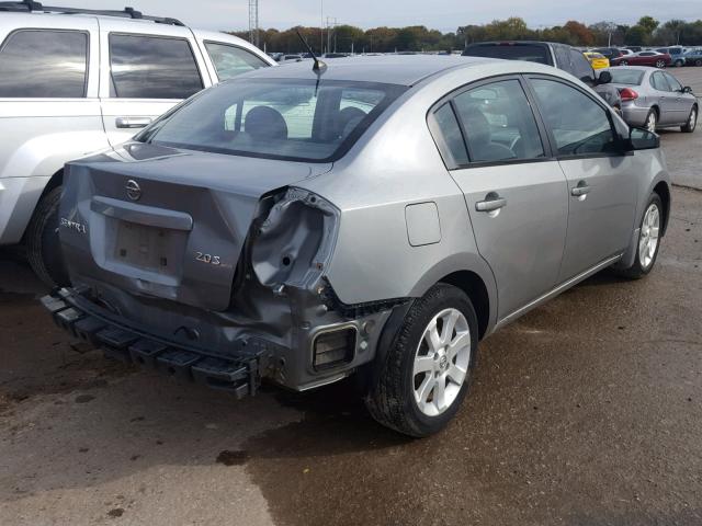 3N1AB61E67L641181 - 2007 NISSAN SENTRA 2.0 SILVER photo 4