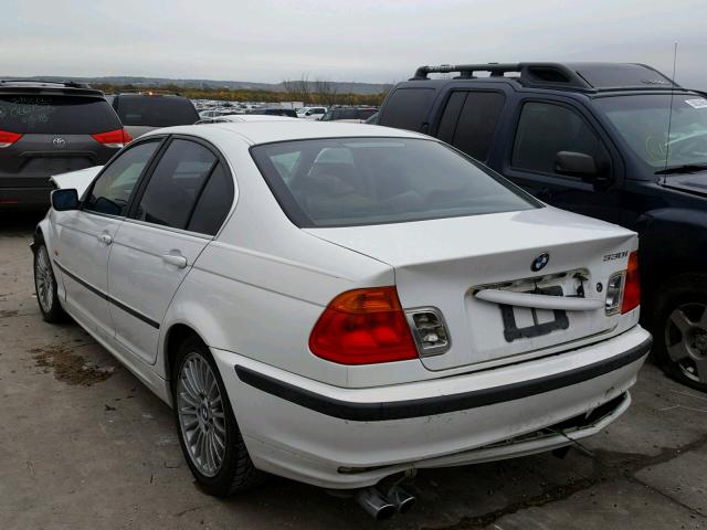 WBAAV53411FJ63964 - 2001 BMW 330 I WHITE photo 3