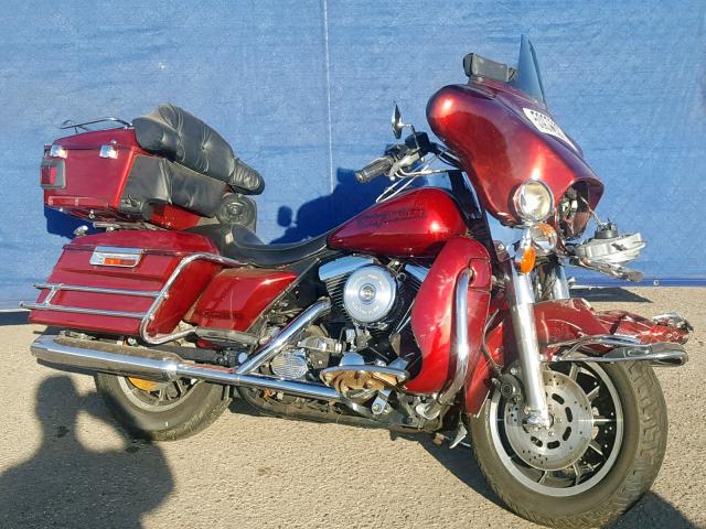 1HD1FLR13VY600597 - 1997 HARLEY-DAVIDSON FLHTCUI SH RED photo 1