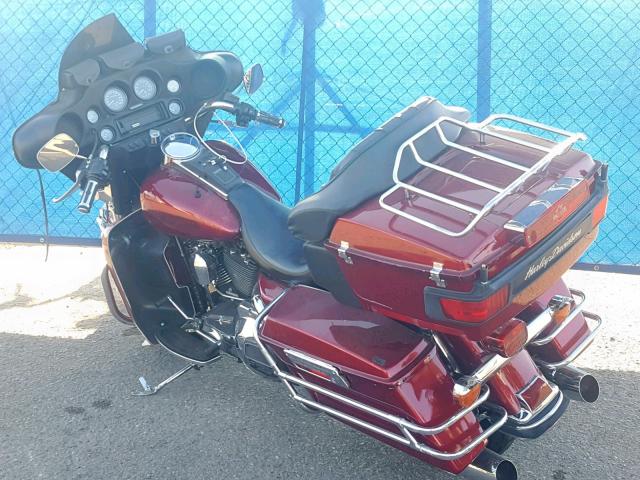 1HD1FLR13VY600597 - 1997 HARLEY-DAVIDSON FLHTCUI SH RED photo 3