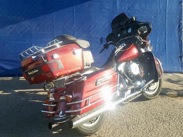 1HD1FLR13VY600597 - 1997 HARLEY-DAVIDSON FLHTCUI SH RED photo 4