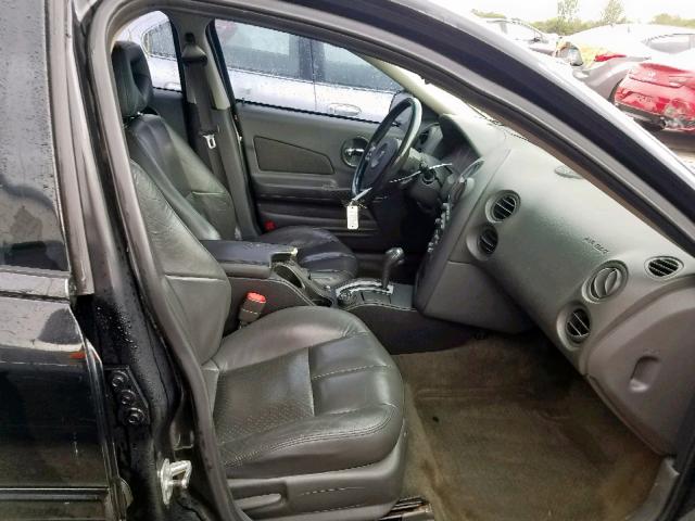 2G2WS522051248782 - 2005 PONTIAC GRAND PRIX BLACK photo 5