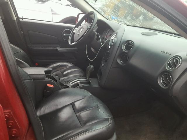 2G2WR554661173063 - 2006 PONTIAC GRAND PRIX RED photo 5