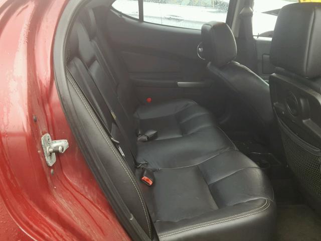 2G2WR554661173063 - 2006 PONTIAC GRAND PRIX RED photo 6